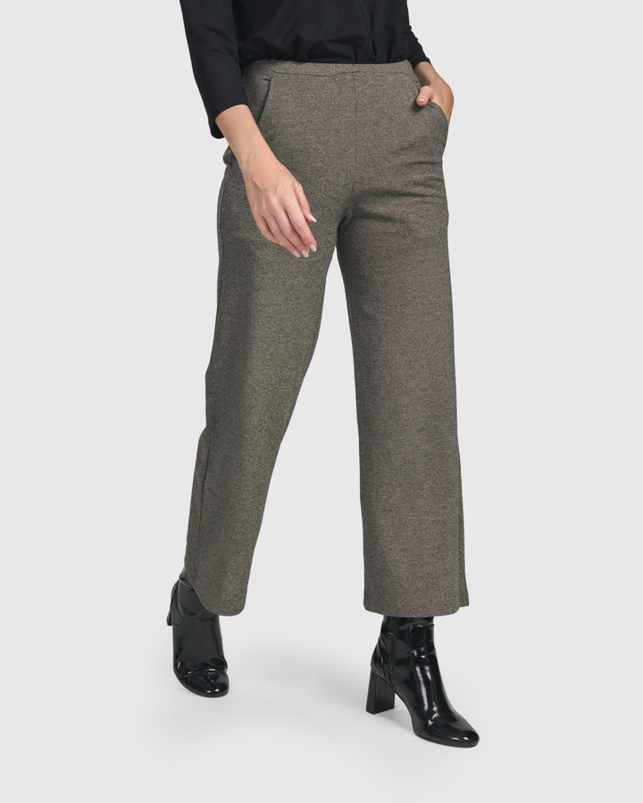 Essential Cropped Pants, Fog