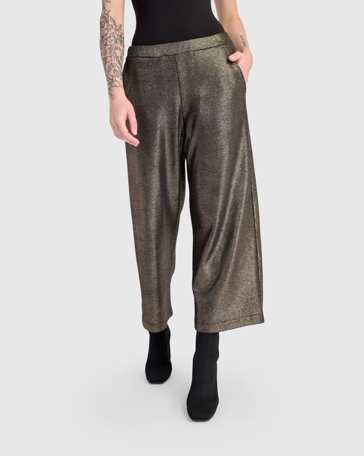 Inferno Straight Pants, Gold