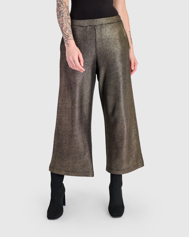 Inferno Straight Pants, Gold