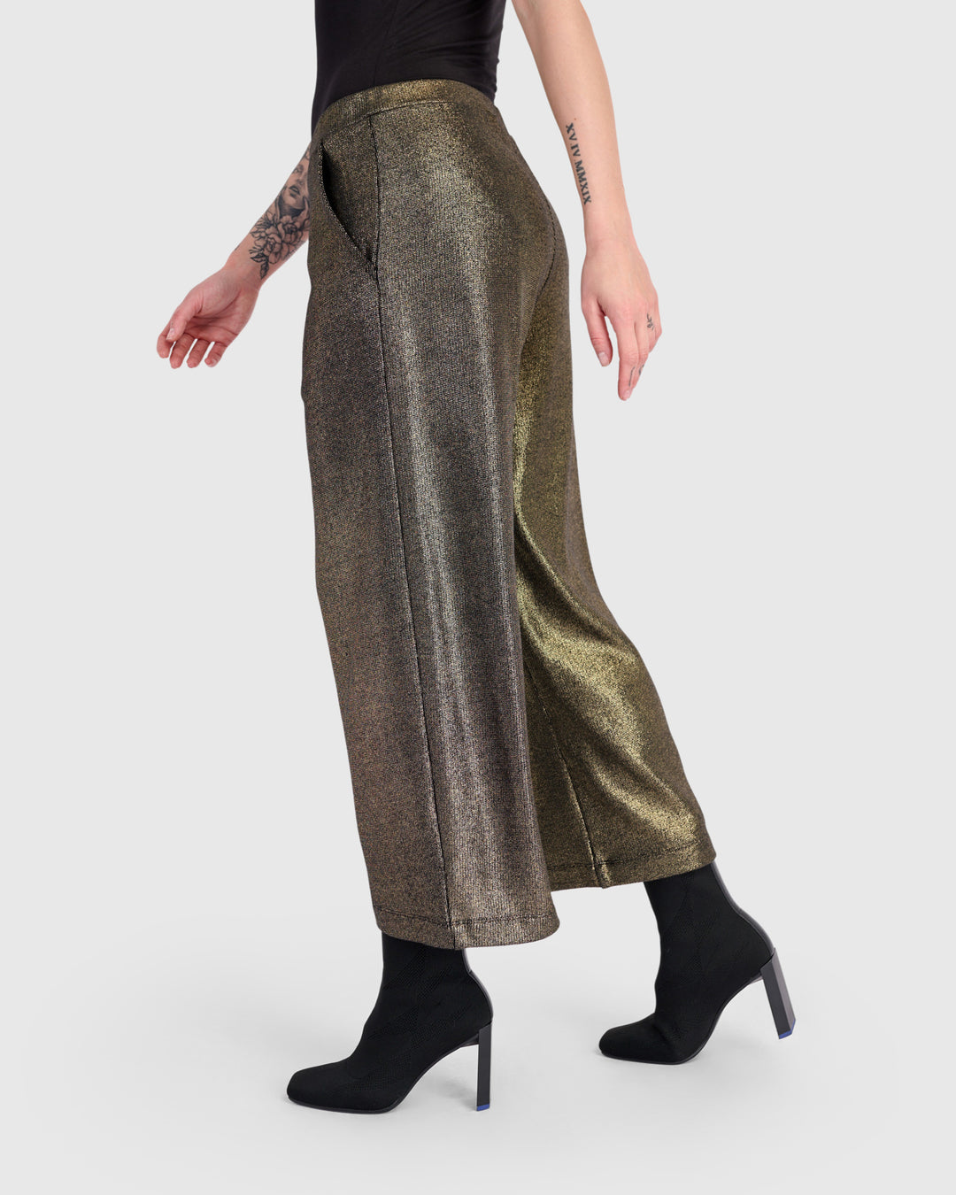 Inferno Straight Pants, Gold