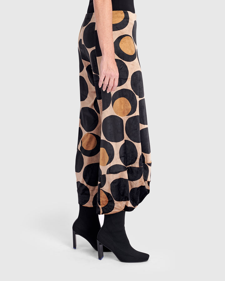 Velvet Punto Pants, Eclipse