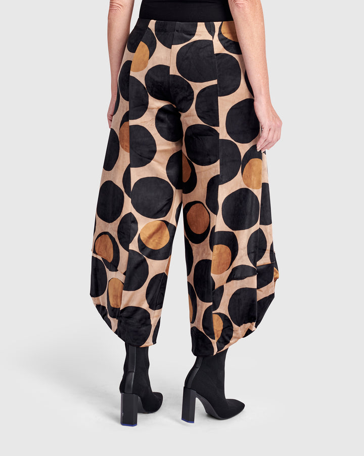 Velvet Punto Pants, Eclipse