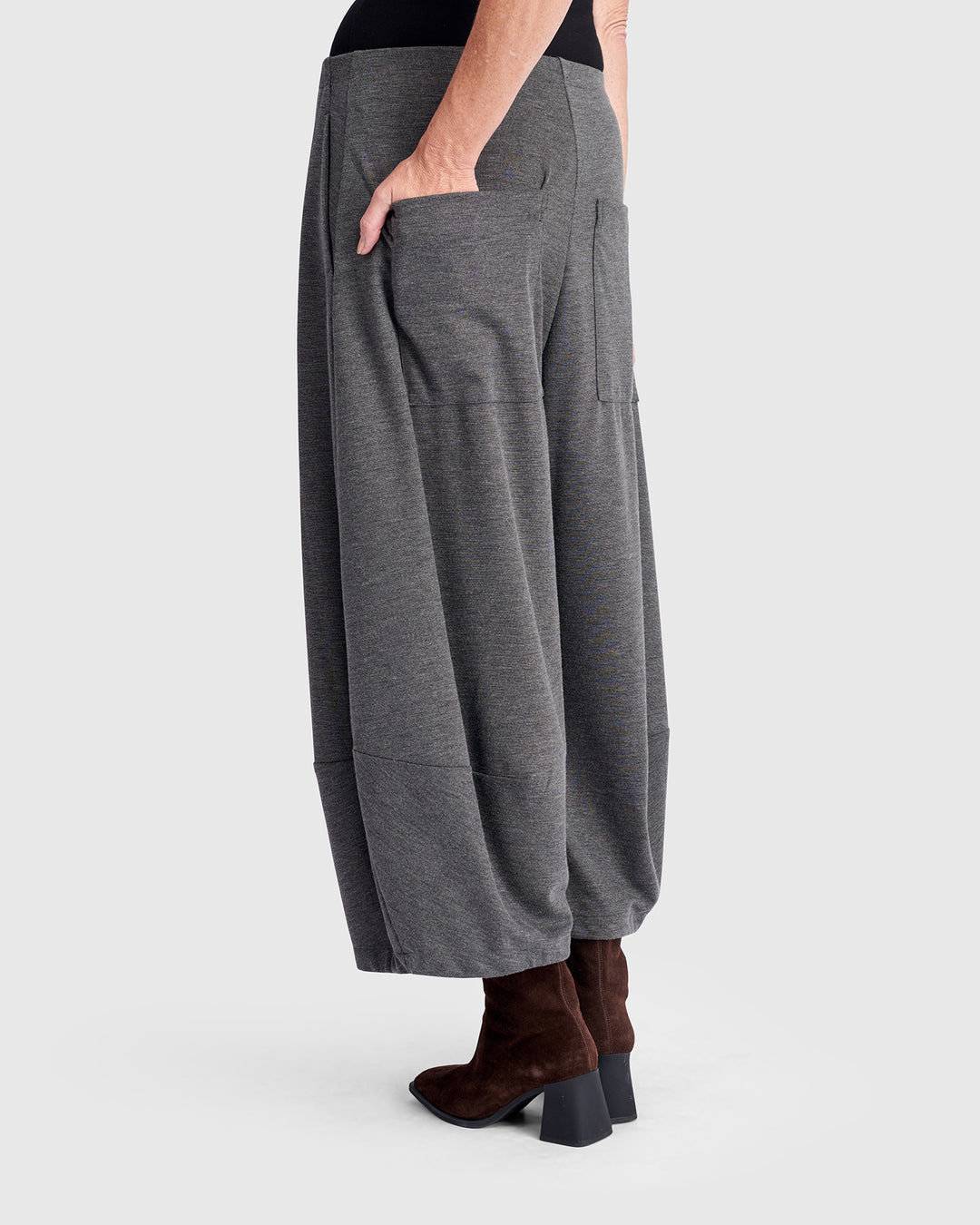 Sunday Lantern Pants, Grey