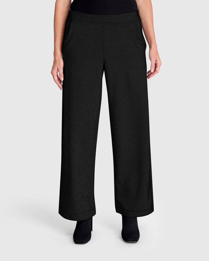 Essential Heavyweight Relaxed Pants, Black