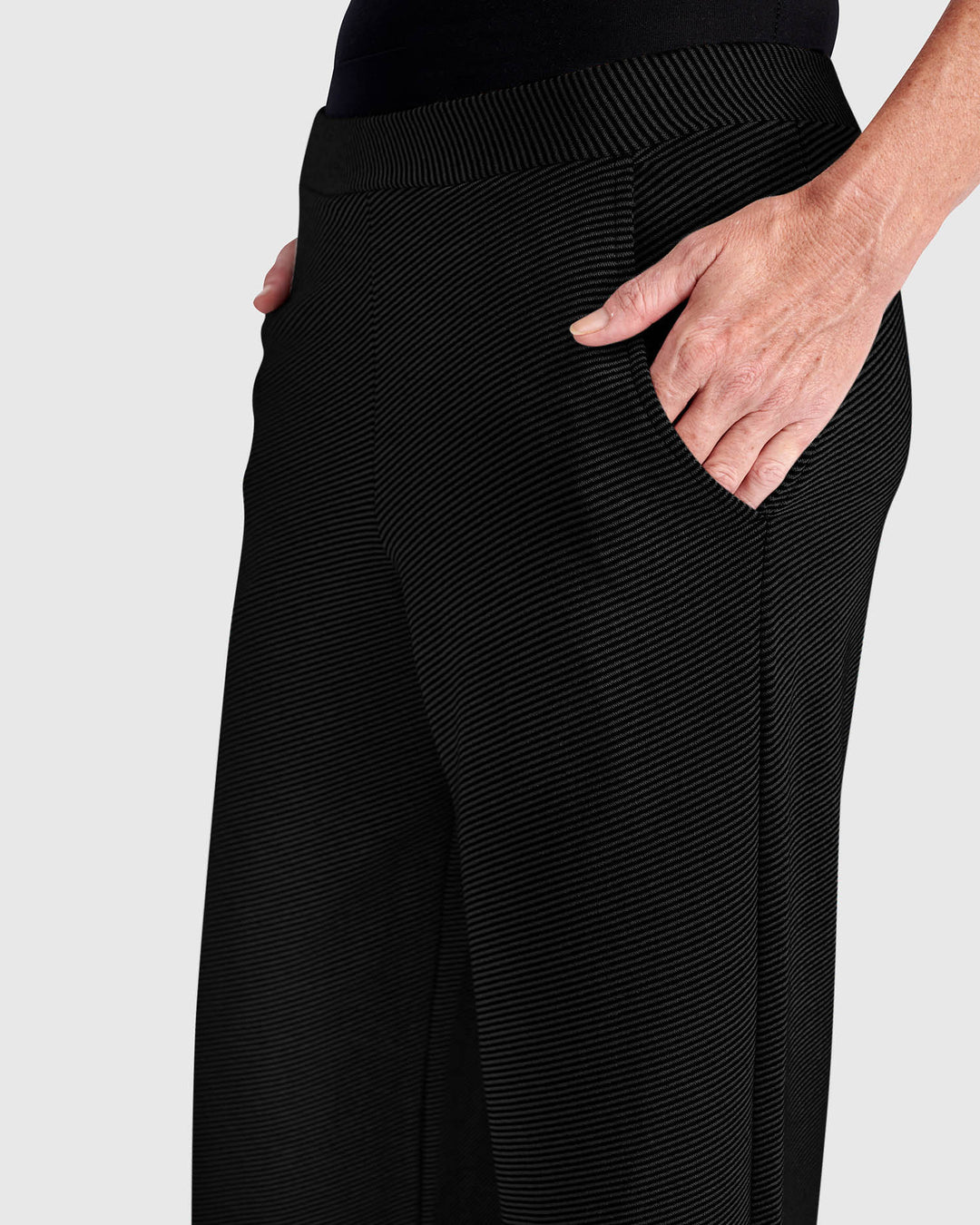 Essential Heavyweight Relaxed Pants, Black