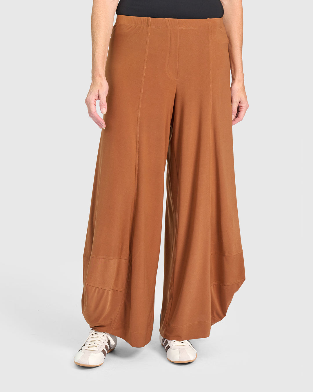 Essential Slinky Punto Pants, Caramel