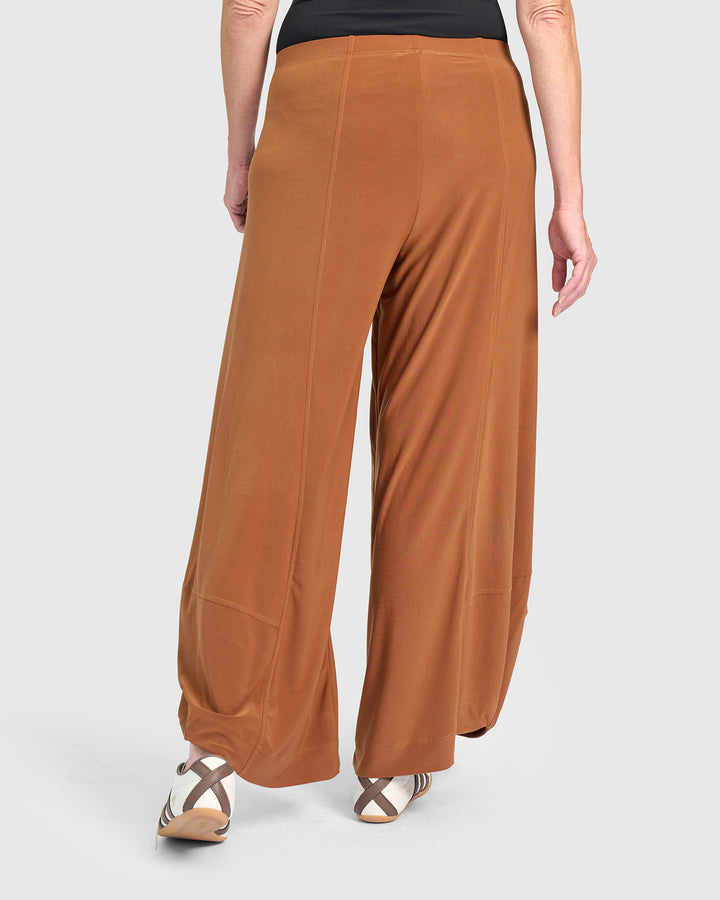Essential Slinky Punto Pants, Caramel