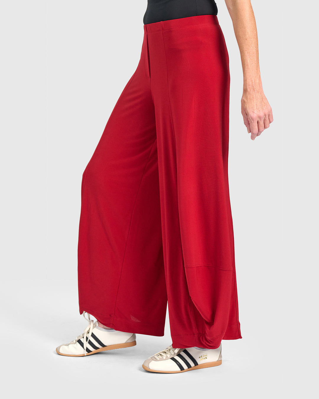 Essential Slinky Punto Pants, Garnet
