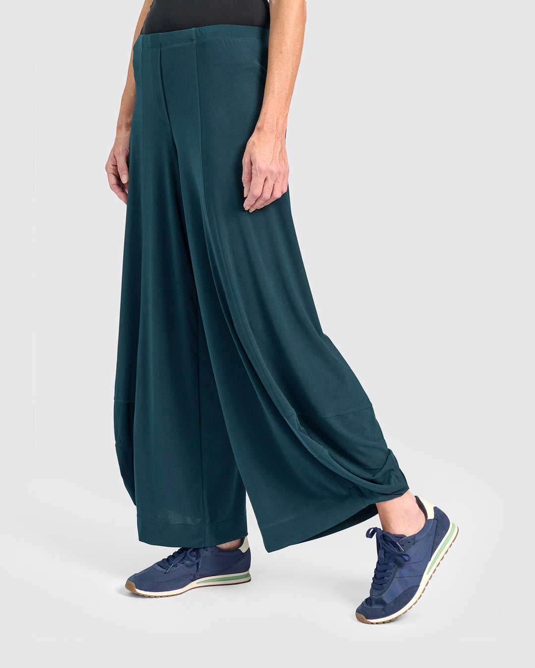Essential Slinky Punto Pants, Teal