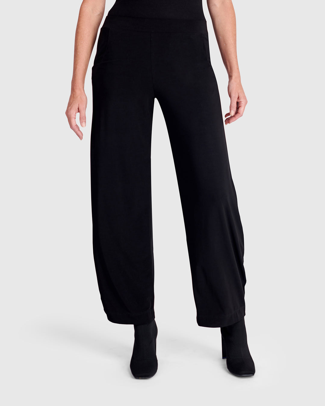 Essential Slinky Flow Pants, Black