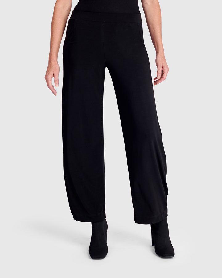 Essential Slinky Flow Pants, Black