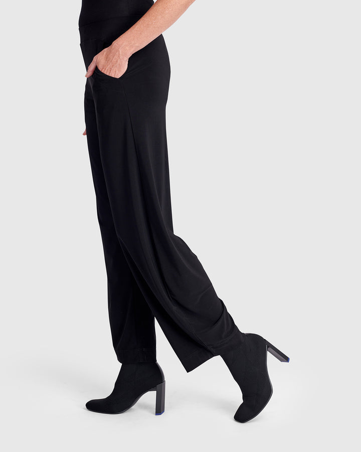 Essential Slinky Flow Pants, Black