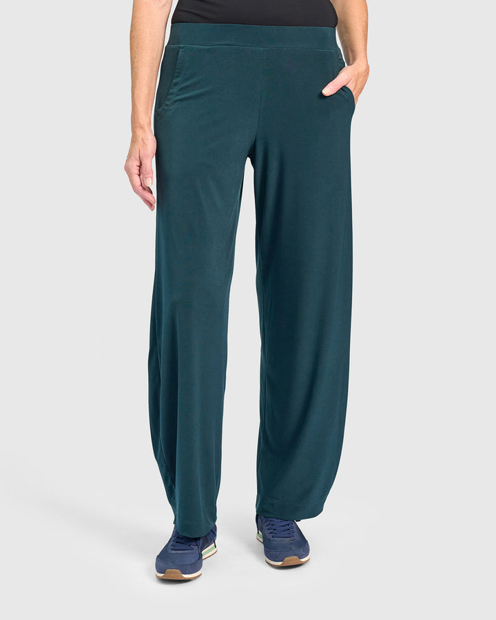 Essential Slinky Flow Pants, Teal