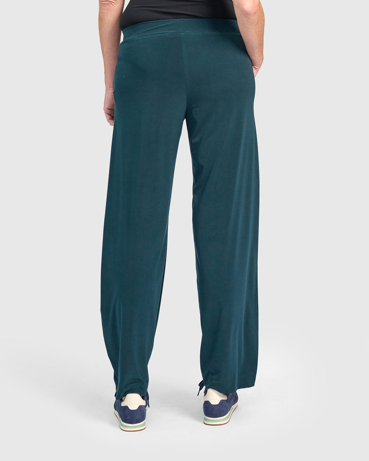 Essential Slinky Flow Pants, Teal