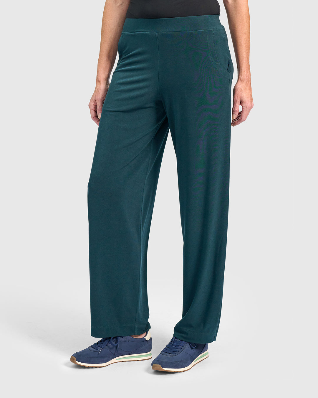 Essential Slinky Flow Pants, Teal