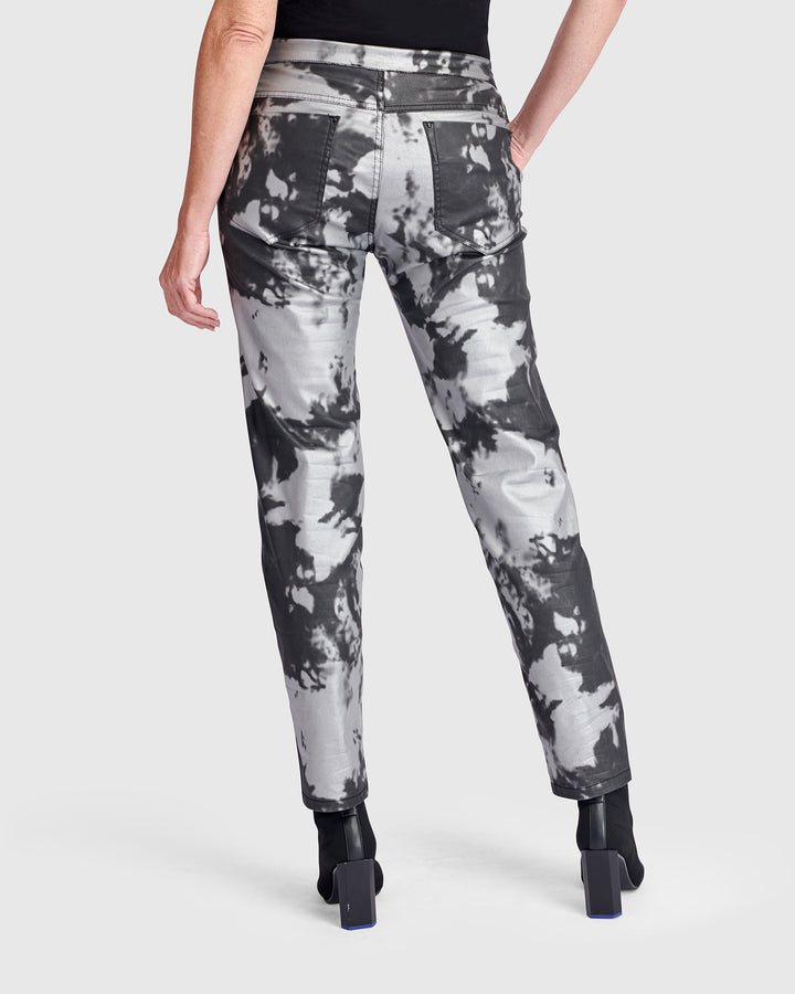Splatter Iconic Stretch Jeans, Fog