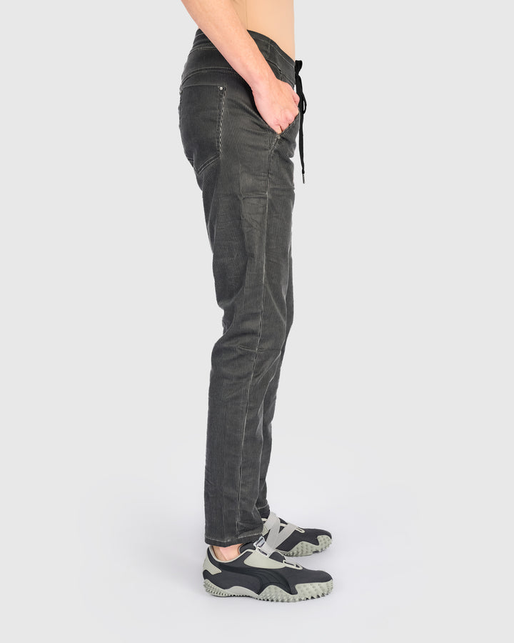 Pinstripe Iconic Stretch Jeans, Carbon