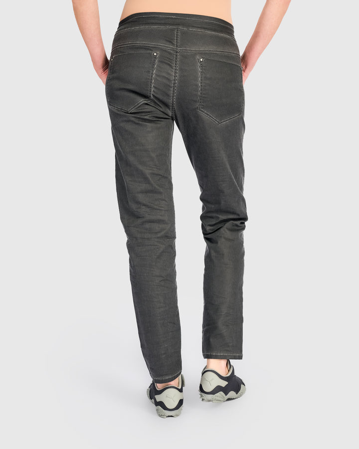 Pinstripe Iconic Stretch Jeans, Carbon