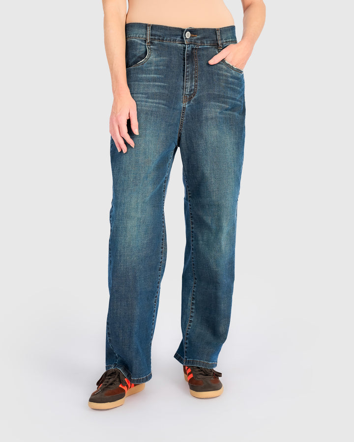 Soho Slouch Jeans, Denim