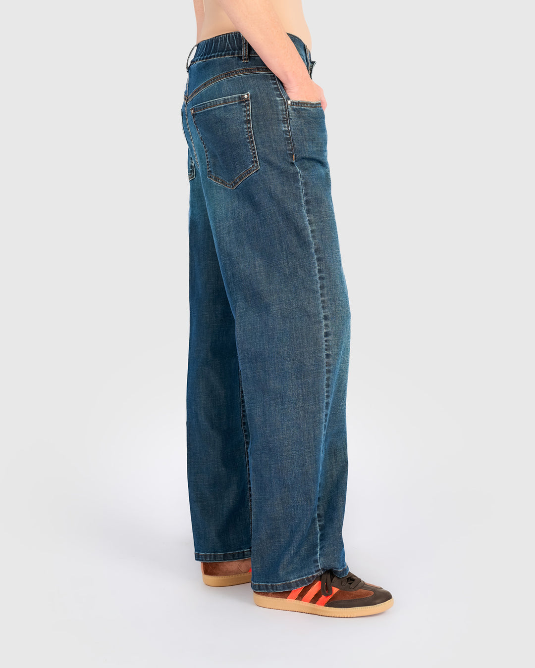 Soho Slouch Jeans, Denim