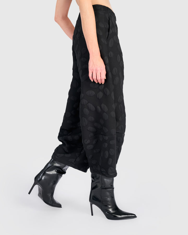 Intermezzo Lantern Pants, Black Spots