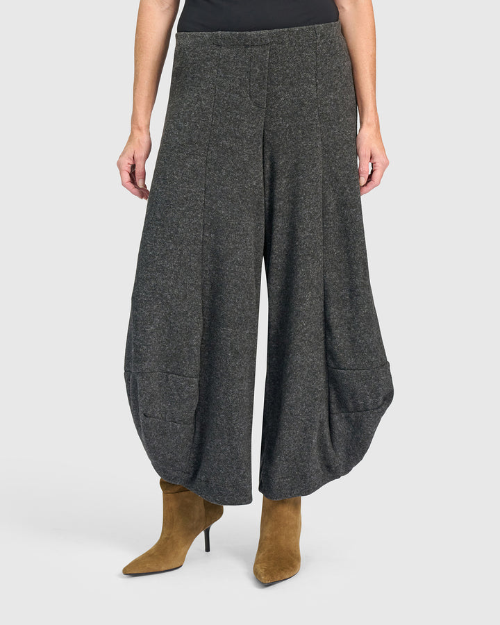Plush Punto Pants, Carbon