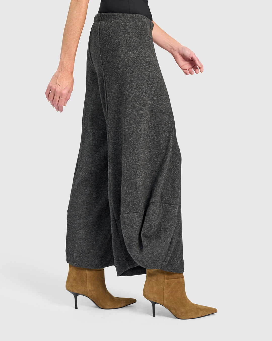 Plush Punto Pants, Carbon