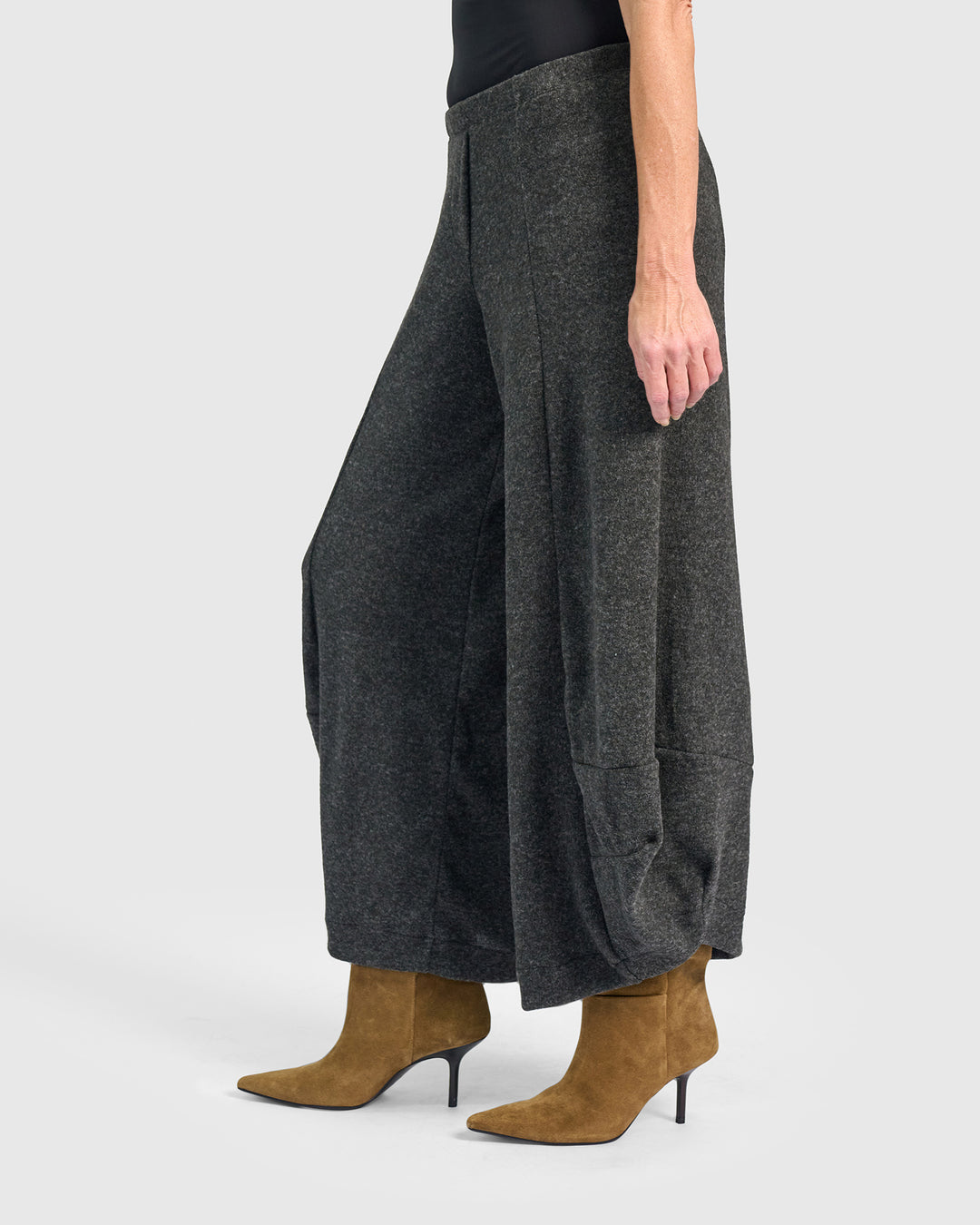Plush Punto Pants, Carbon
