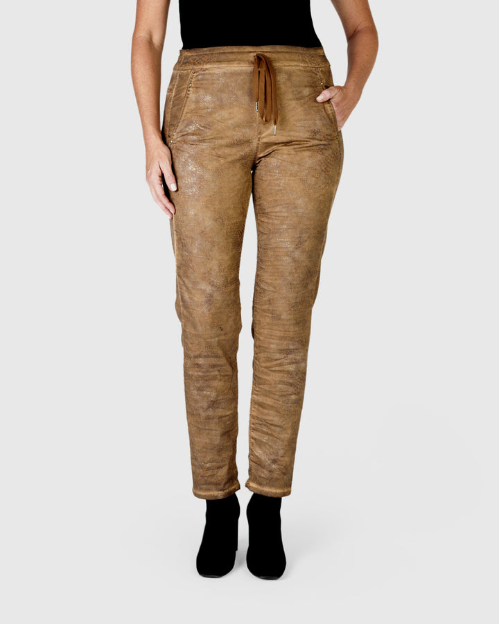 Crocodile Iconic Stretch Jeans, Sienna