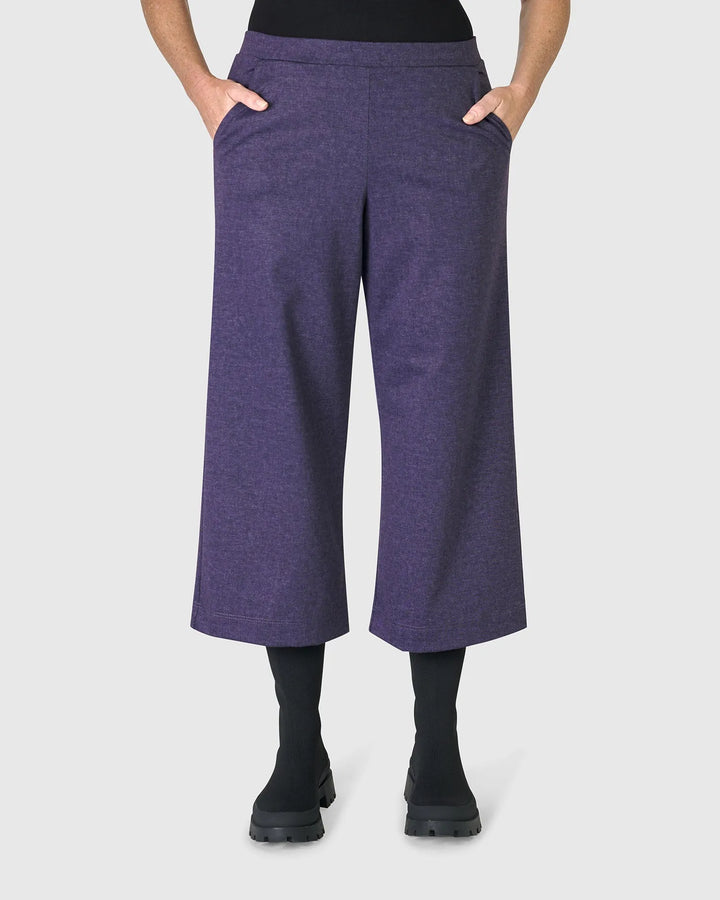 Folklore Easy Pants, Eggplant