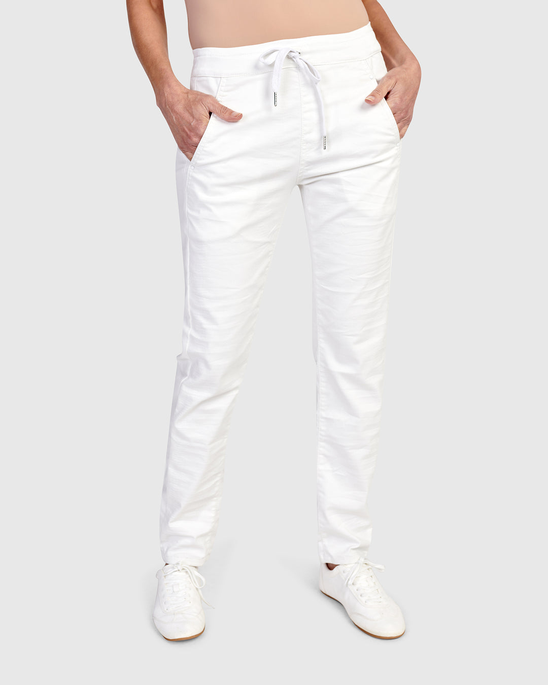 Serpent Iconic Stretch Jeans, White