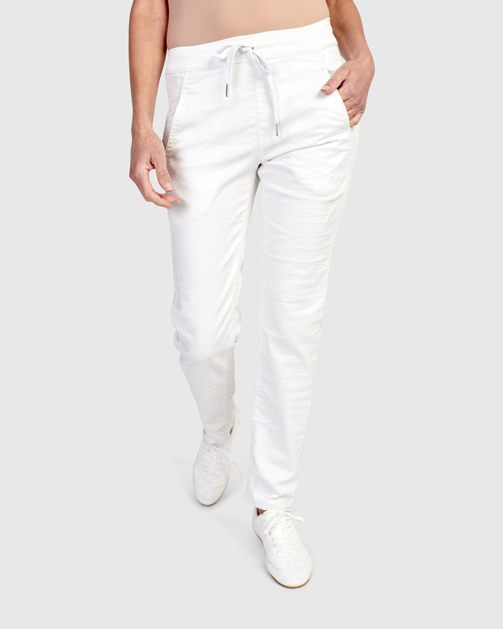 Serpent Iconic Stretch Jeans, White