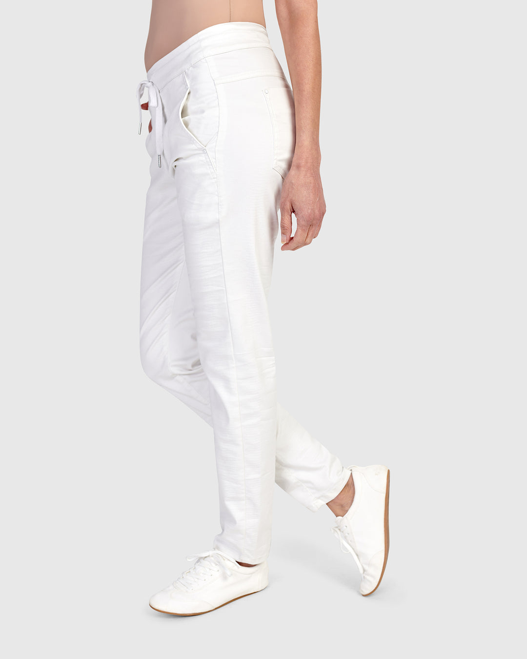 Serpent Iconic Stretch Jeans, White