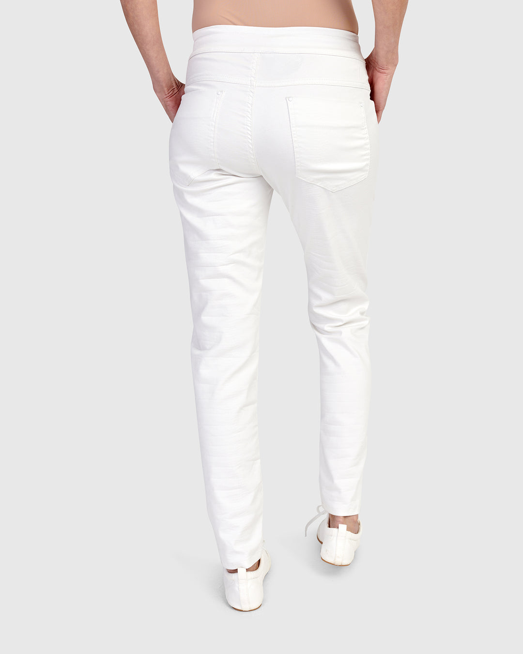 Serpent Iconic Stretch Jeans, White