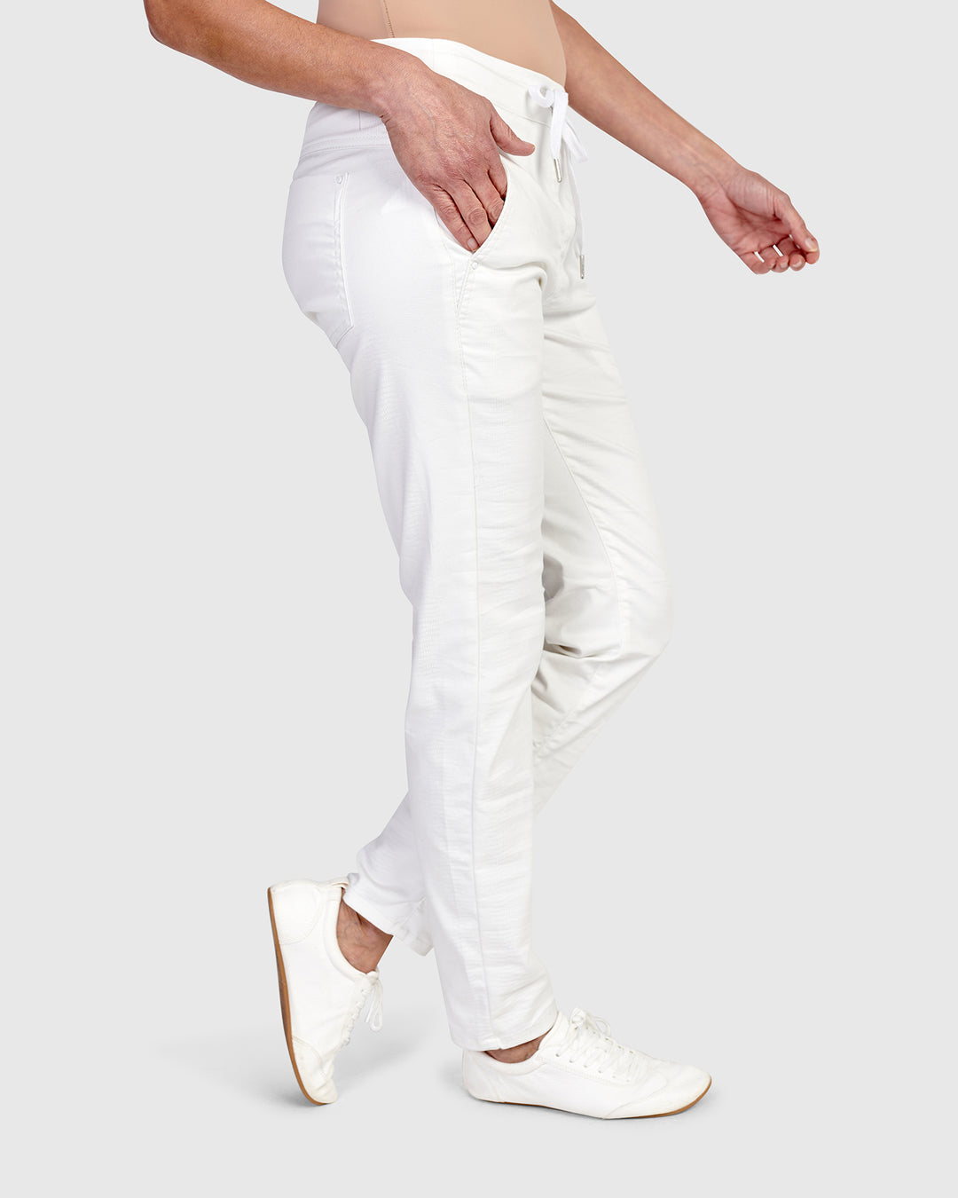 Serpent Iconic Stretch Jeans, White