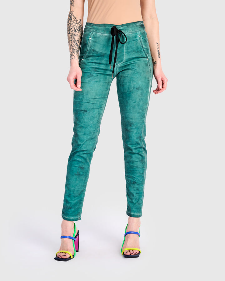 Candy Stretch Iconic Jeans, Aqua