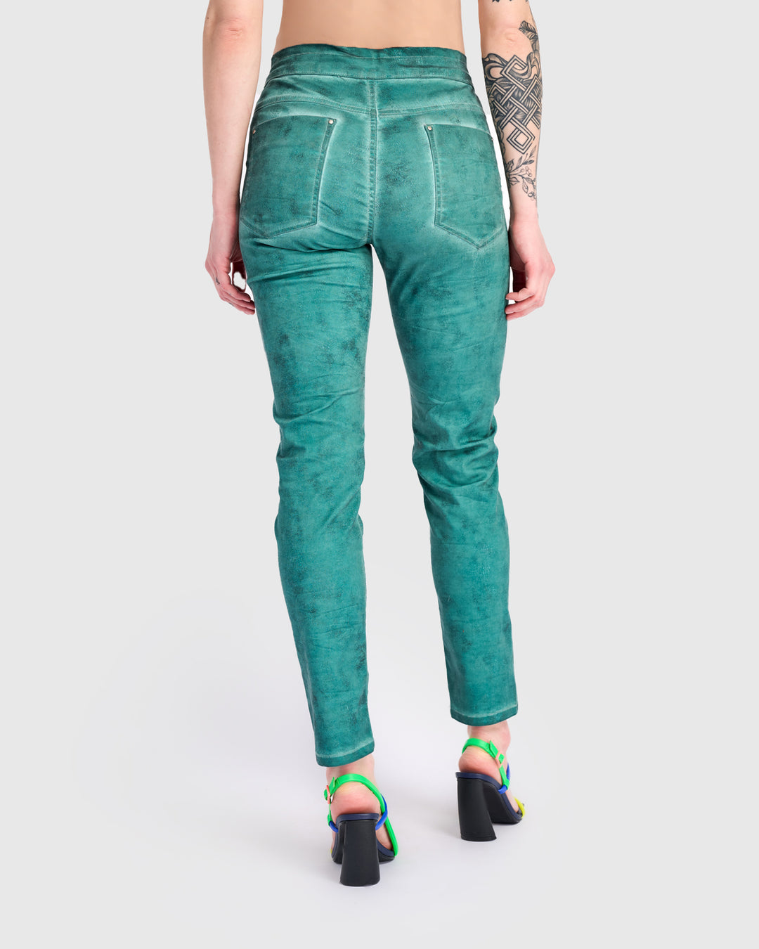 Candy Stretch Iconic Jeans, Aqua