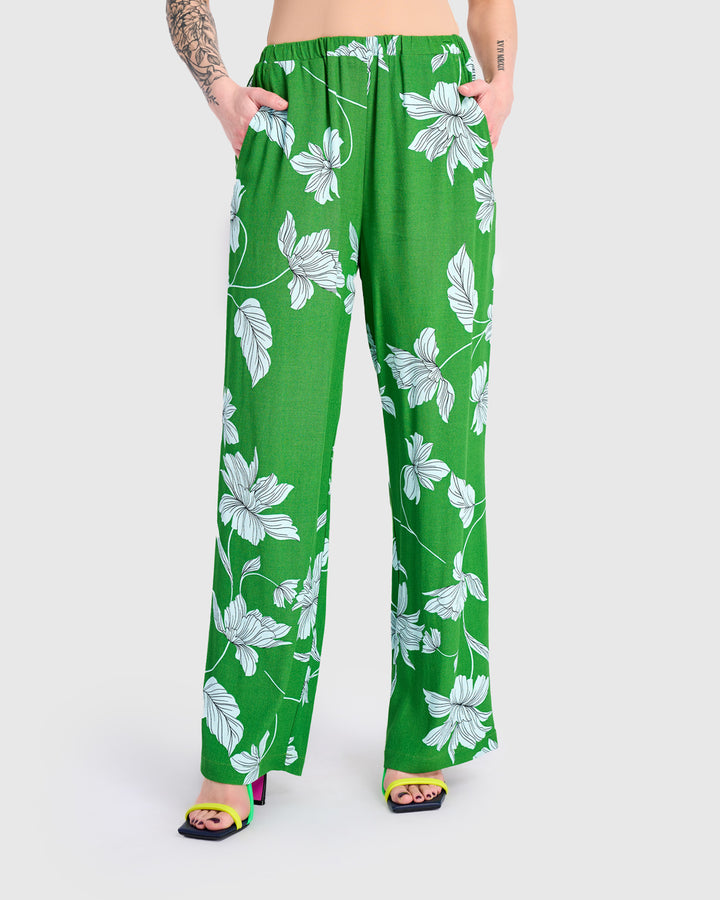 Reef Straight Pants, Waterlilly