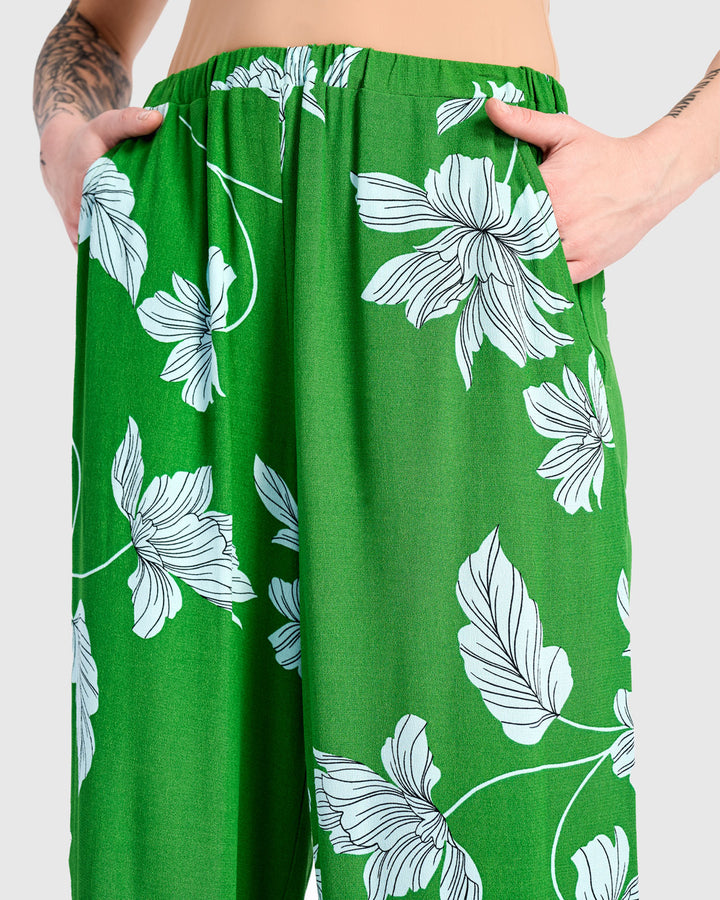 Reef Straight Pants, Waterlilly