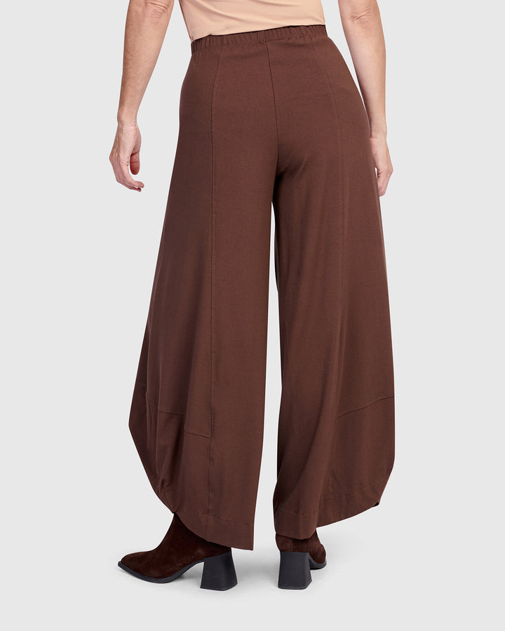 Essential Punto Pants, Umber