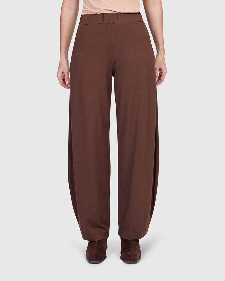 Essential Flow Pants, Umber