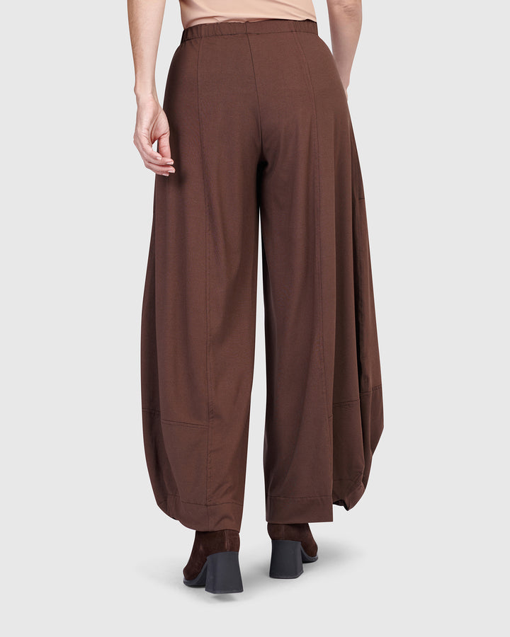 Essential Punto Pockets Pants, Umber