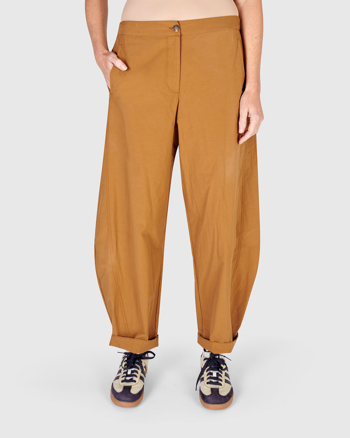 Windjammer Barrel Pants, Ochre