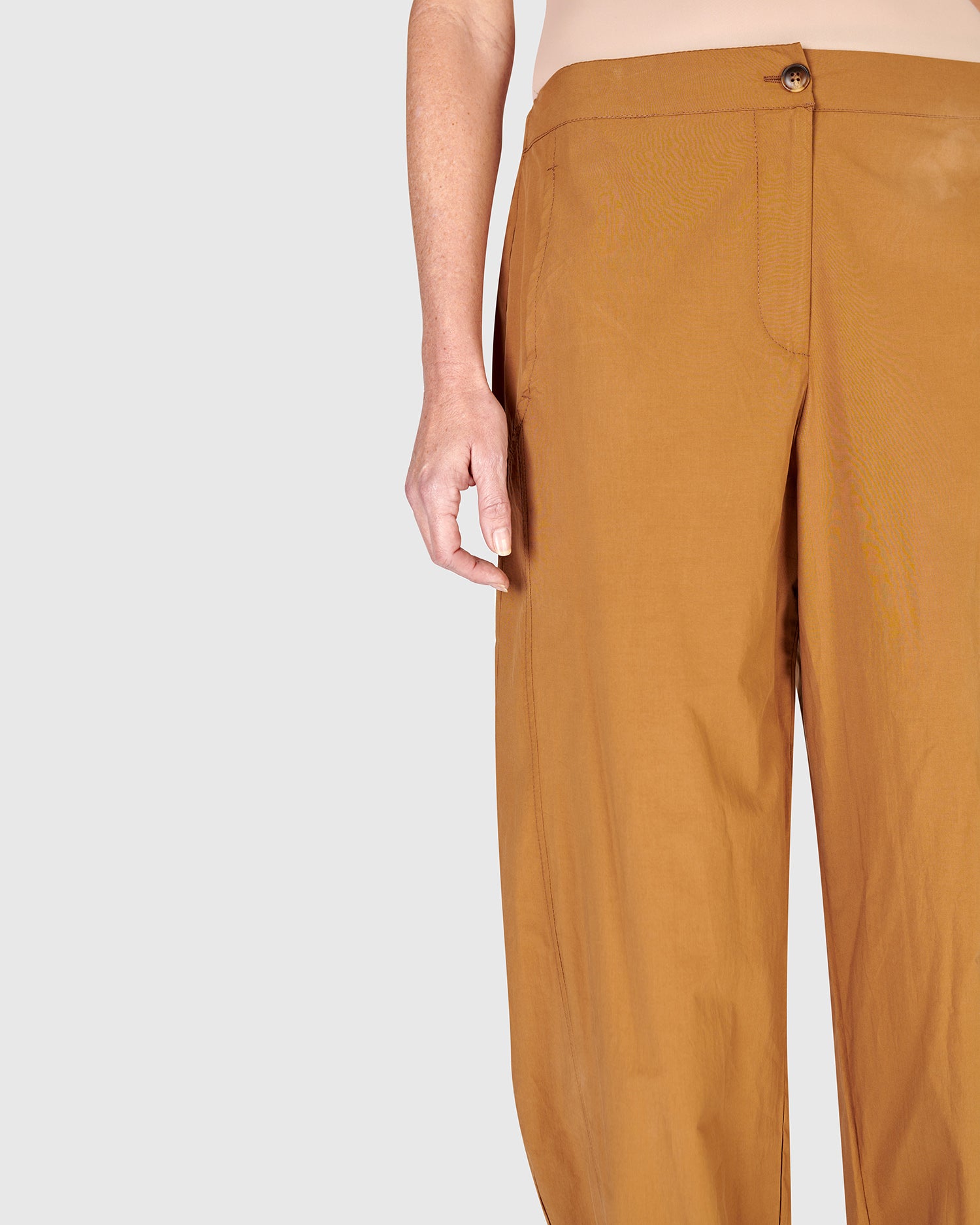 Windjammer Barrel Pants, Ochre – Alembika U.S.