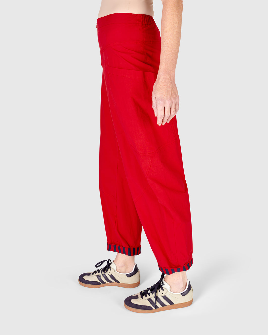 Montauk Lantern Pants, Red