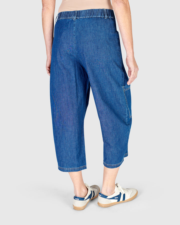 Palma Capri Pants, Denim