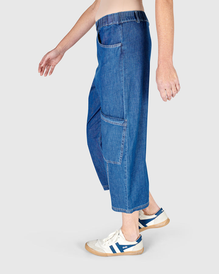 Palma Capri Pants, Denim