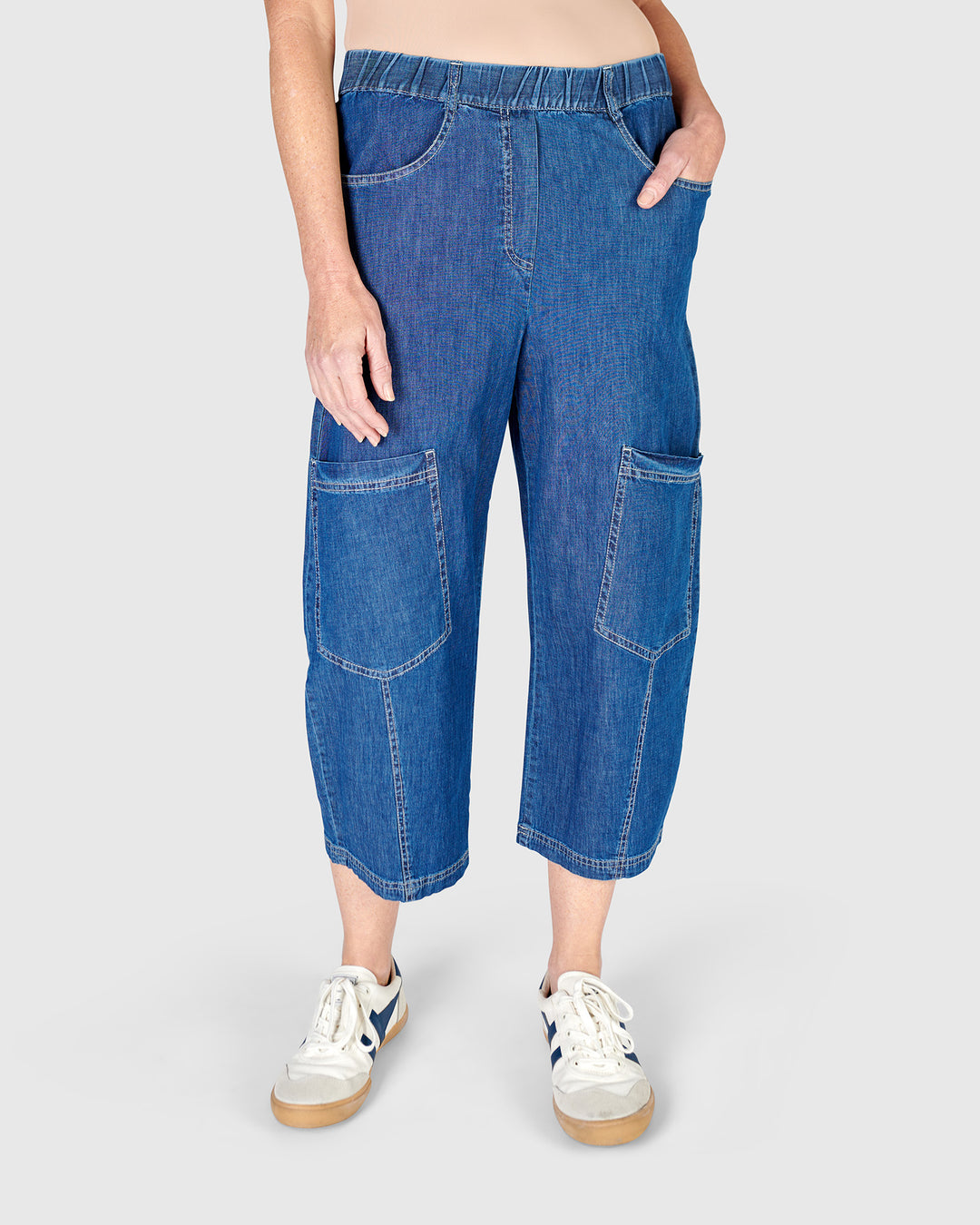 Palma Capri Pants, Denim