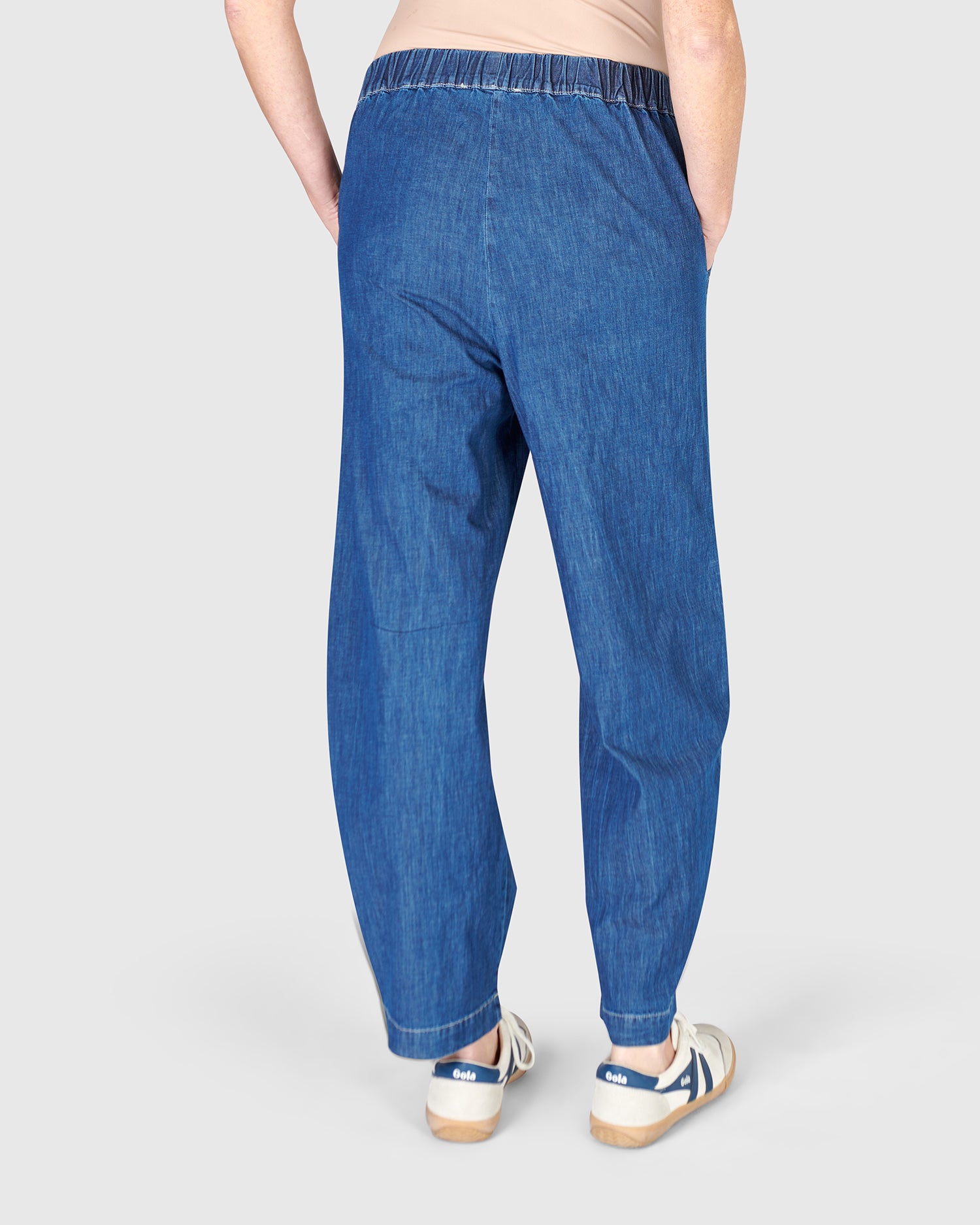 Papaya Relaxed Pants, Denim – Alembika U.S.