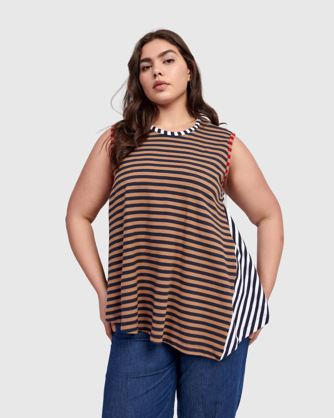 Circus Swing Top, Stripes